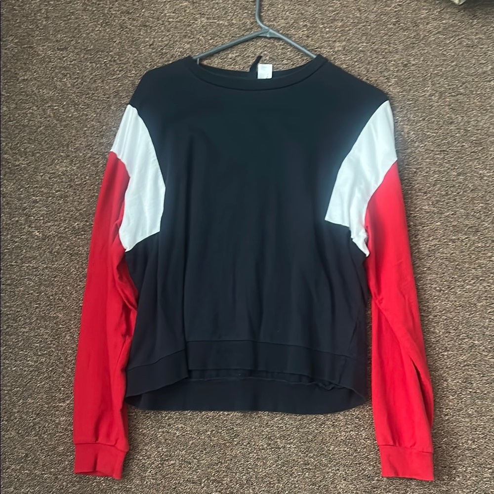 H&M Classic Black Crew Neck Top